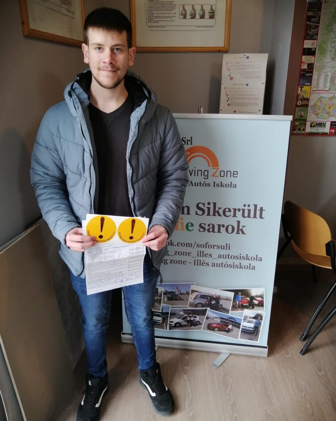 Driving Zone sikeres diák 5