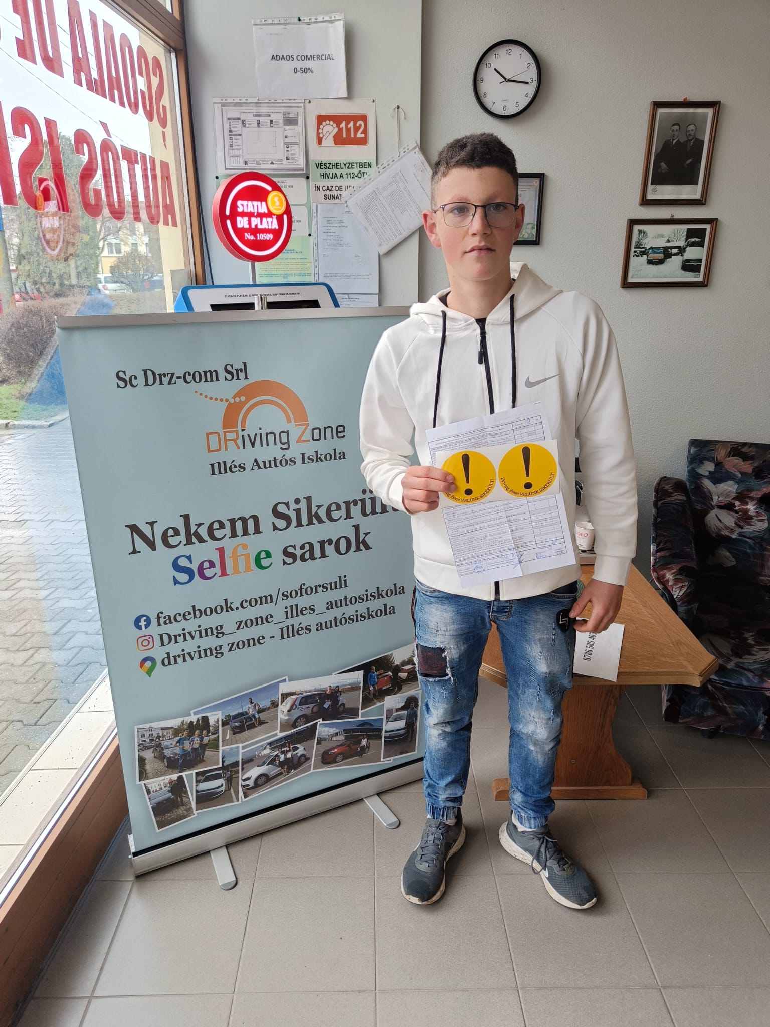 Driving Zone sikeres diák 43